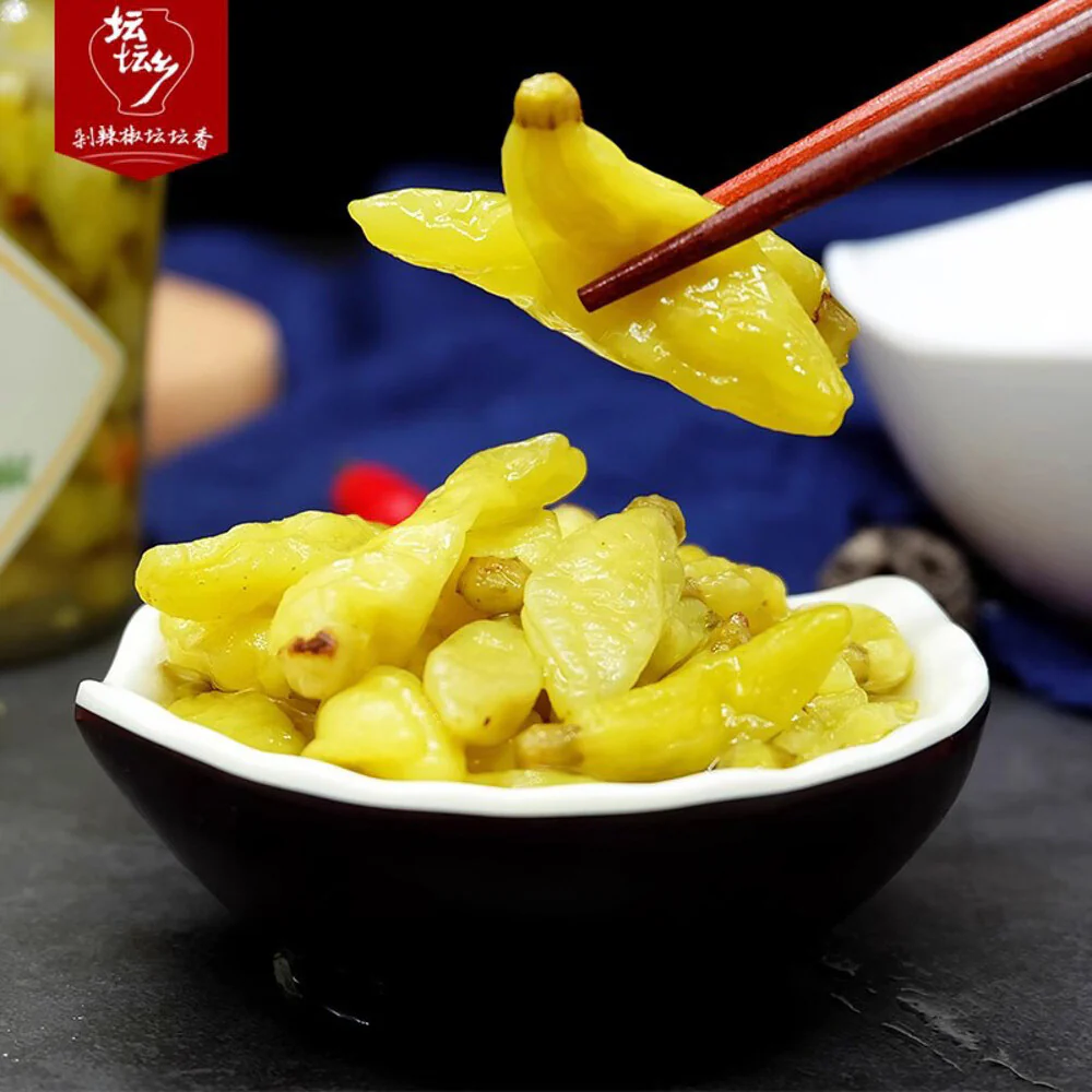 Tan Tan Xiang Pickled Xiaomijiao Chillies 210g - Image 3