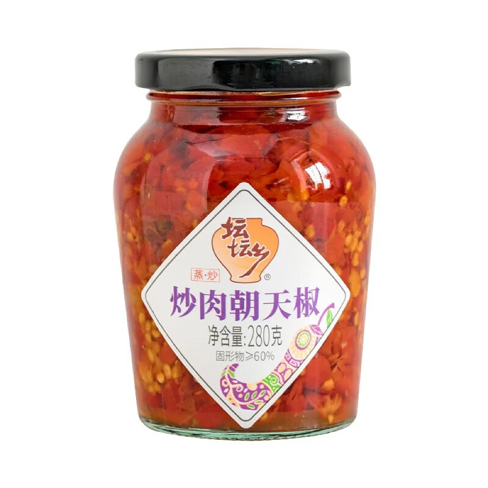Tantanxiang Stir-Fried Pork with Chaotian Chili - 280g
