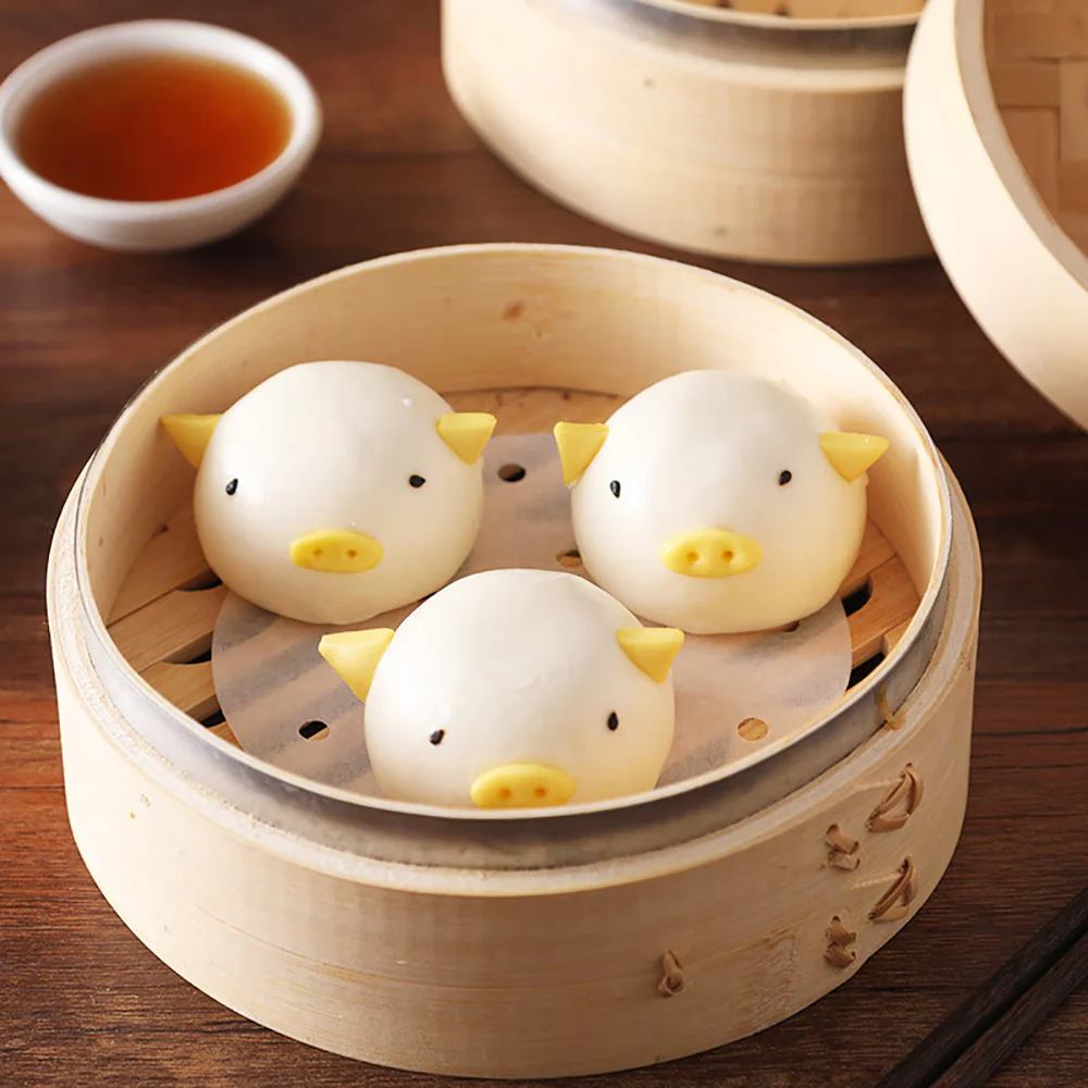 Tao Huong Frozen Custard Piggy Buns - 320g - Image 4