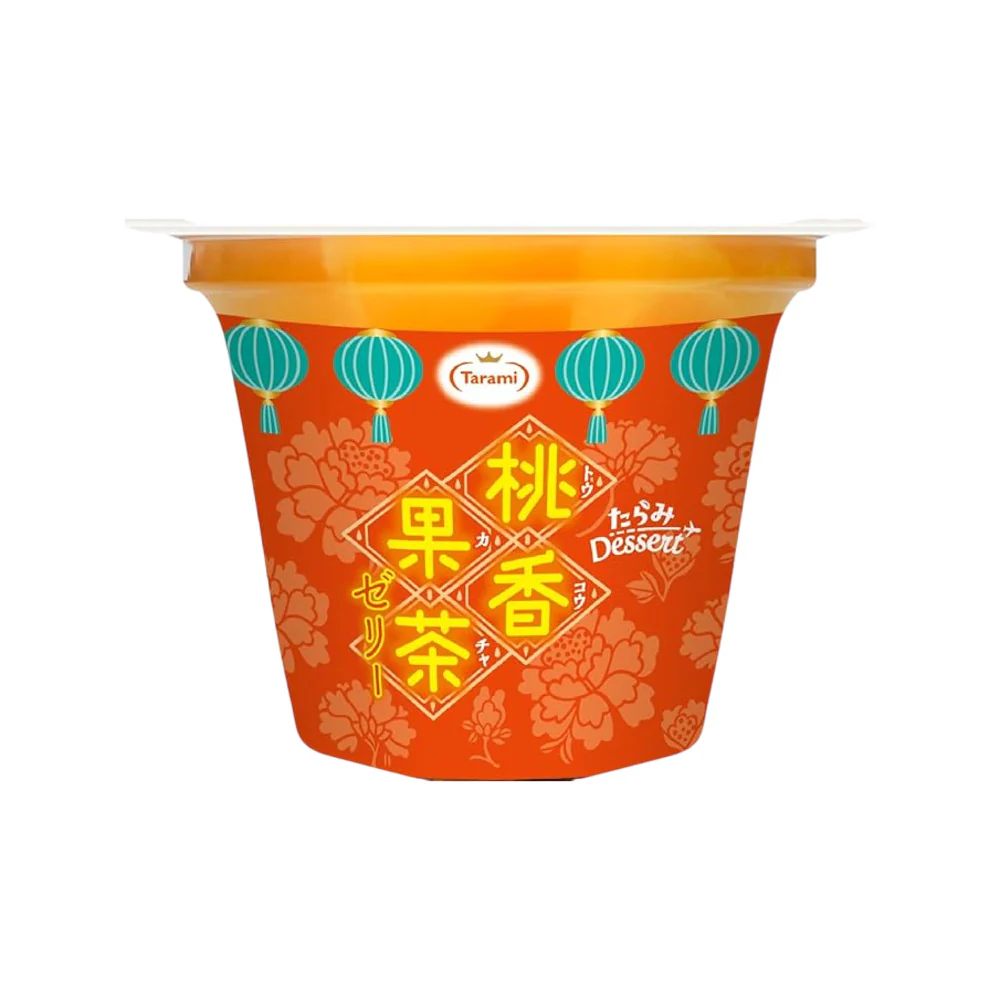 Tarami Peach Fruit Tea Jelly - 230g - Image 2