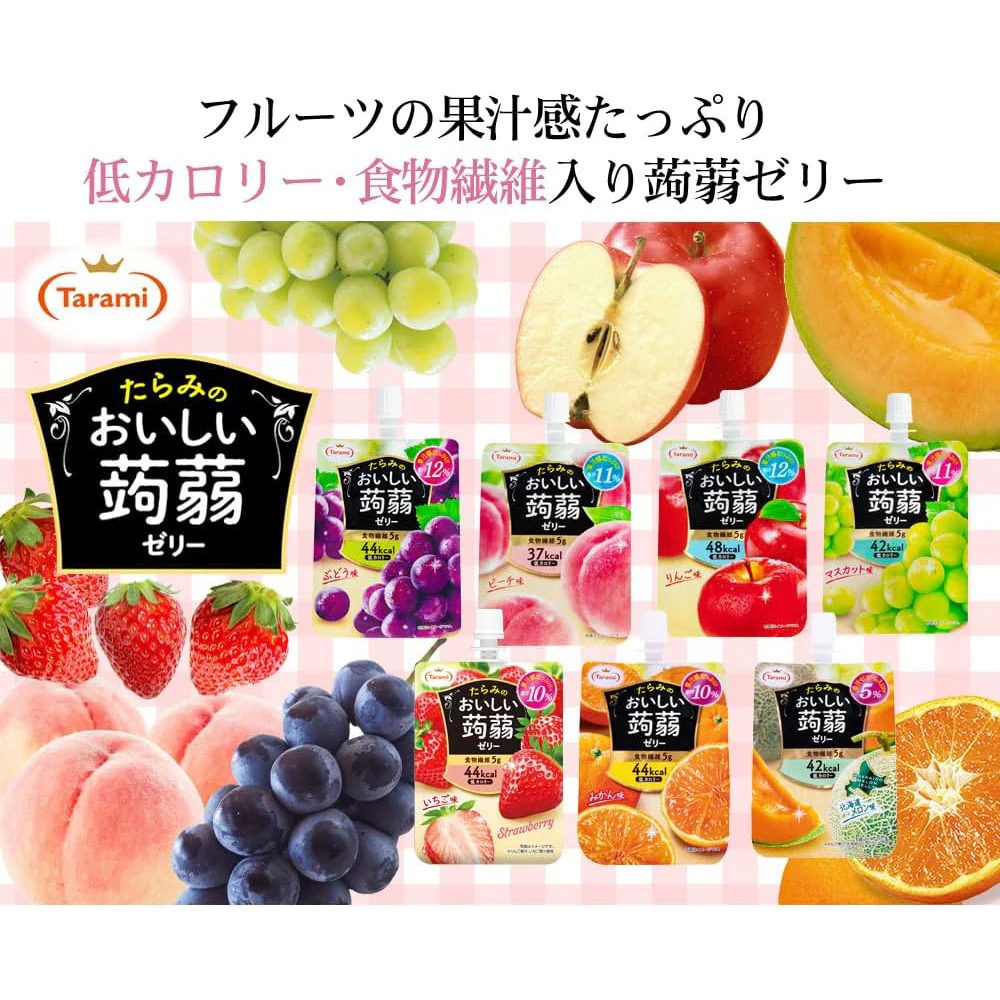 Tarami Strawberry Konjac Jelly - 150g - Image 2