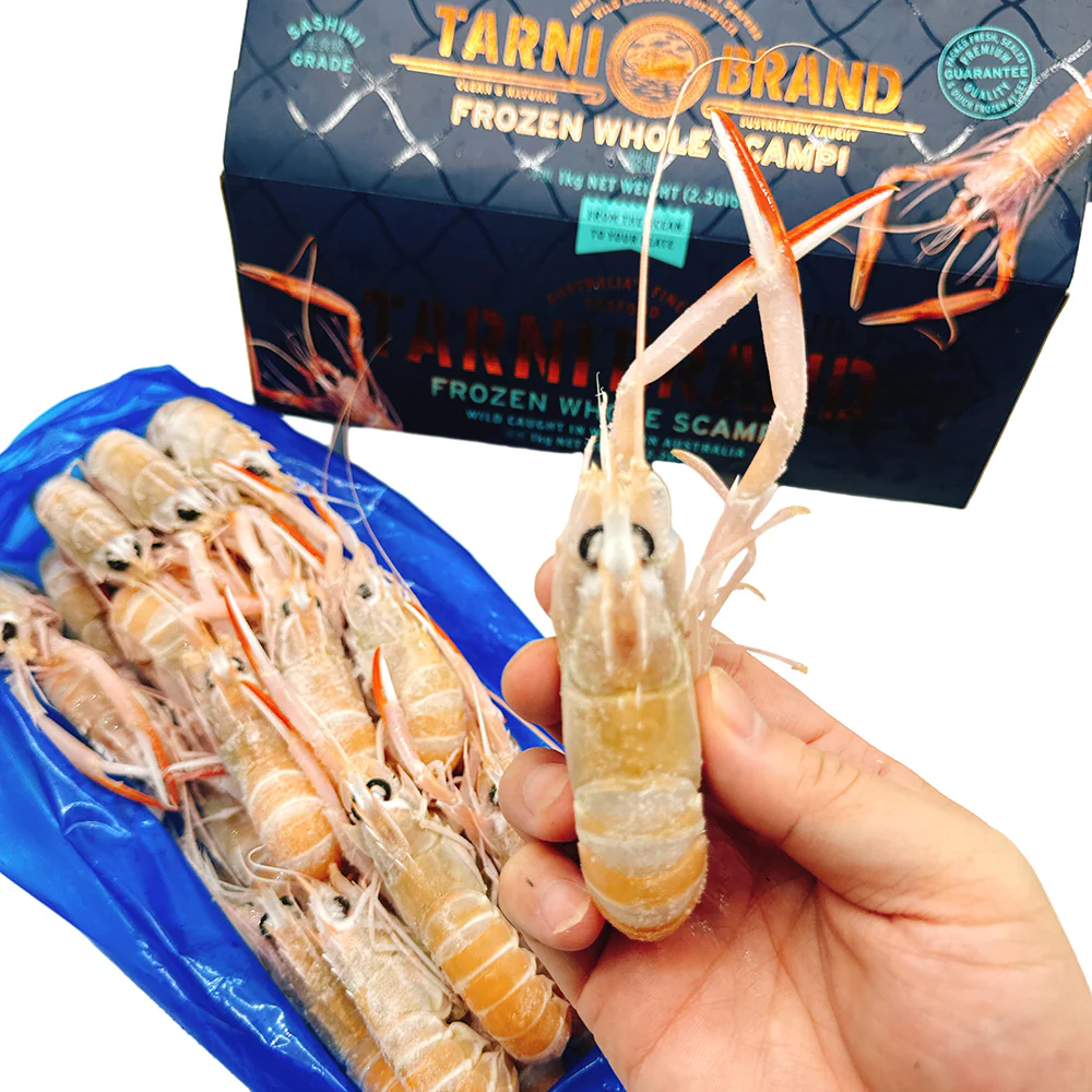 Tarini Brand Frozen Whole Scampi NO.5 - 1kg - Image 4