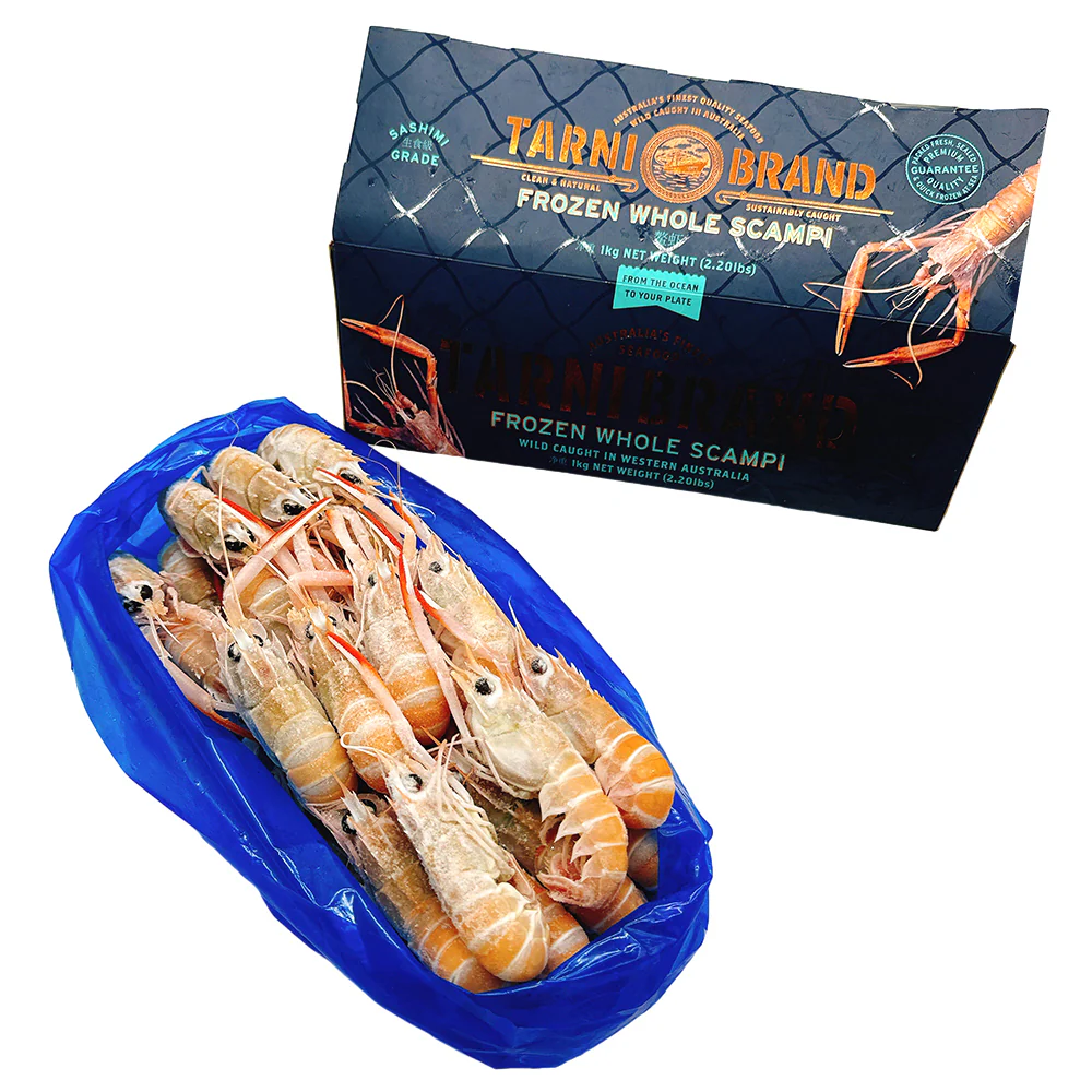 Tarini Brand Frozen Whole Scampi NO.5 - 1kg - Image 5