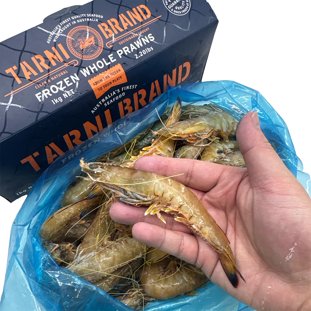 Tarni Brand Sashimi Grade King Raw Prawn Size 16/20 (Whole Box) - 1kg - Image 2
