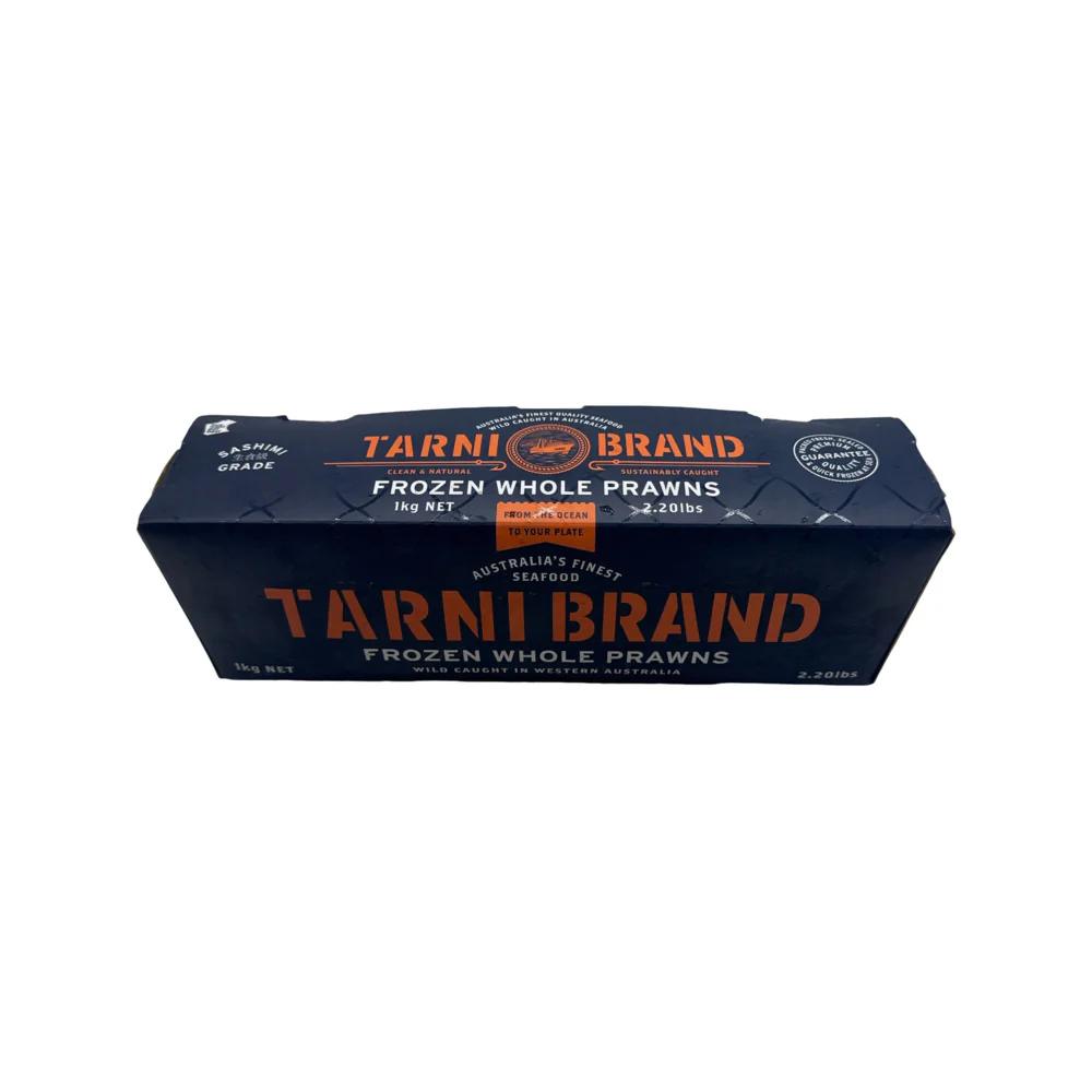 Tarni Brand Sashimi Grade King Raw Prawn Size 16/20 (Whole Box) - 1kg - Image 4