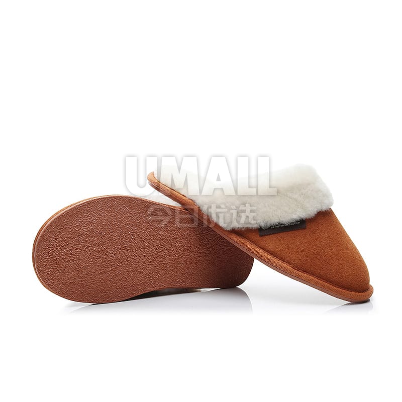 Tasman UGG Sheepskin Slippers Chestnut Size L - Image 2