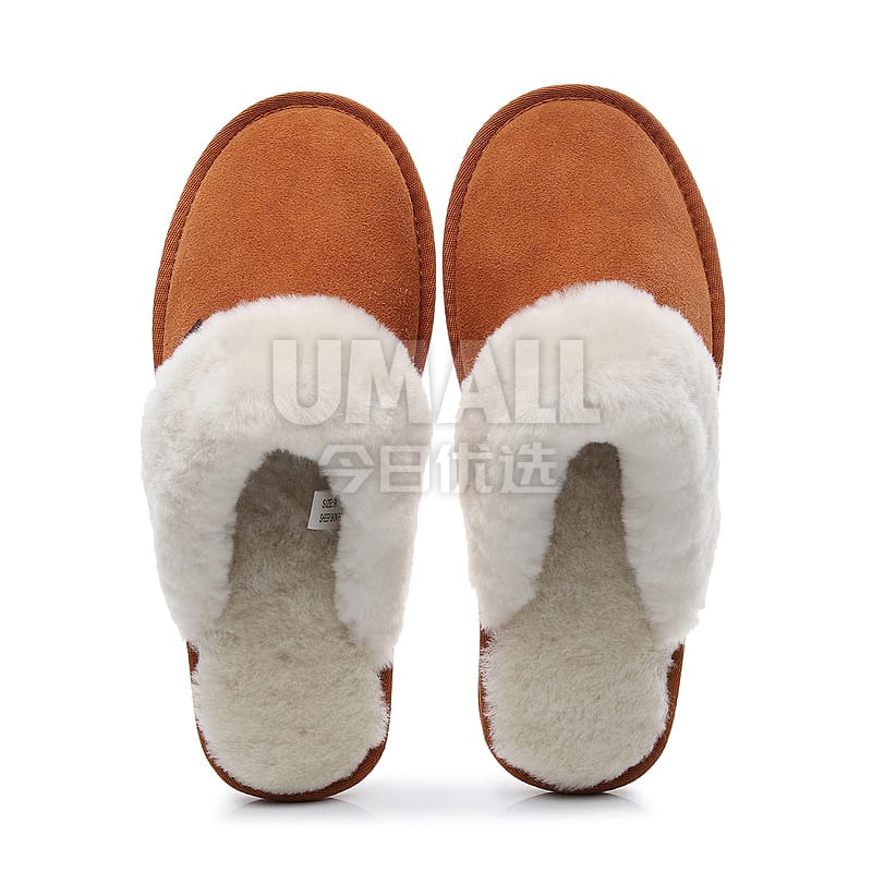 Tasman UGG Sheepskin Slippers Chestnut Size L - Image 3