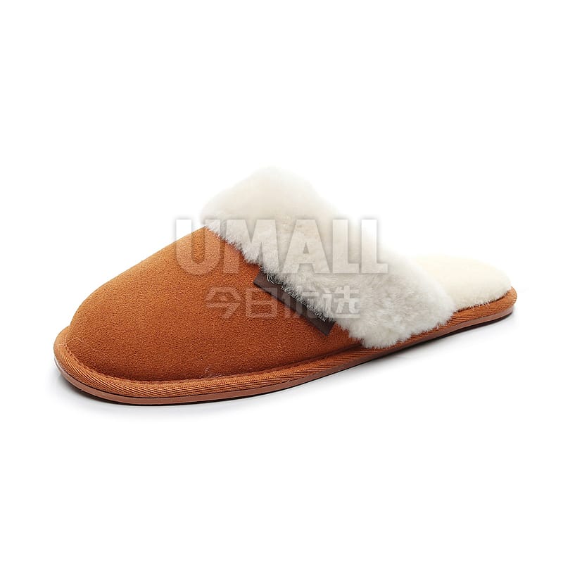 Tasman UGG Sheepskin Slippers Chestnut Size L - Image 4