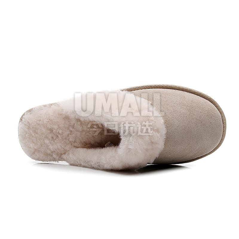 Tasman UGG Sheepskin Slippers Sand Color Size XL - Image 3