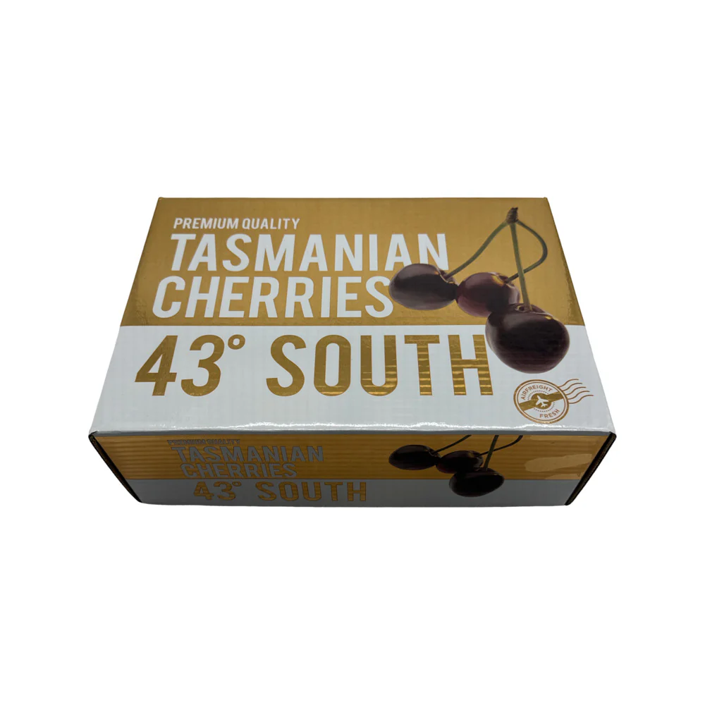 Tasmanian Hansen Lapin Cherries Gift Box 36mm+ - 2kg - Image 5