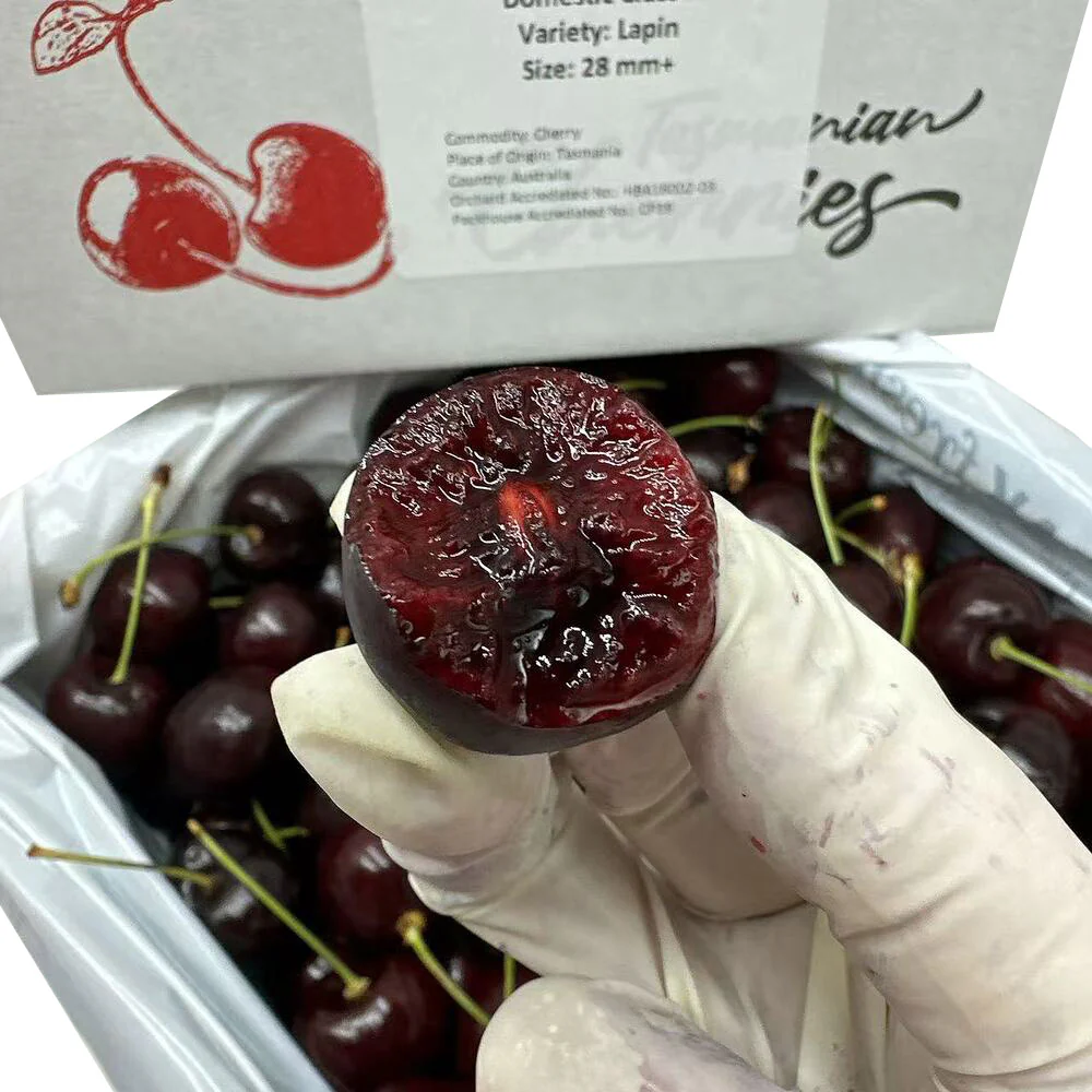 Tasmanian Lapin Cherries Gift Box 28–30mm – 2kg - Image 4