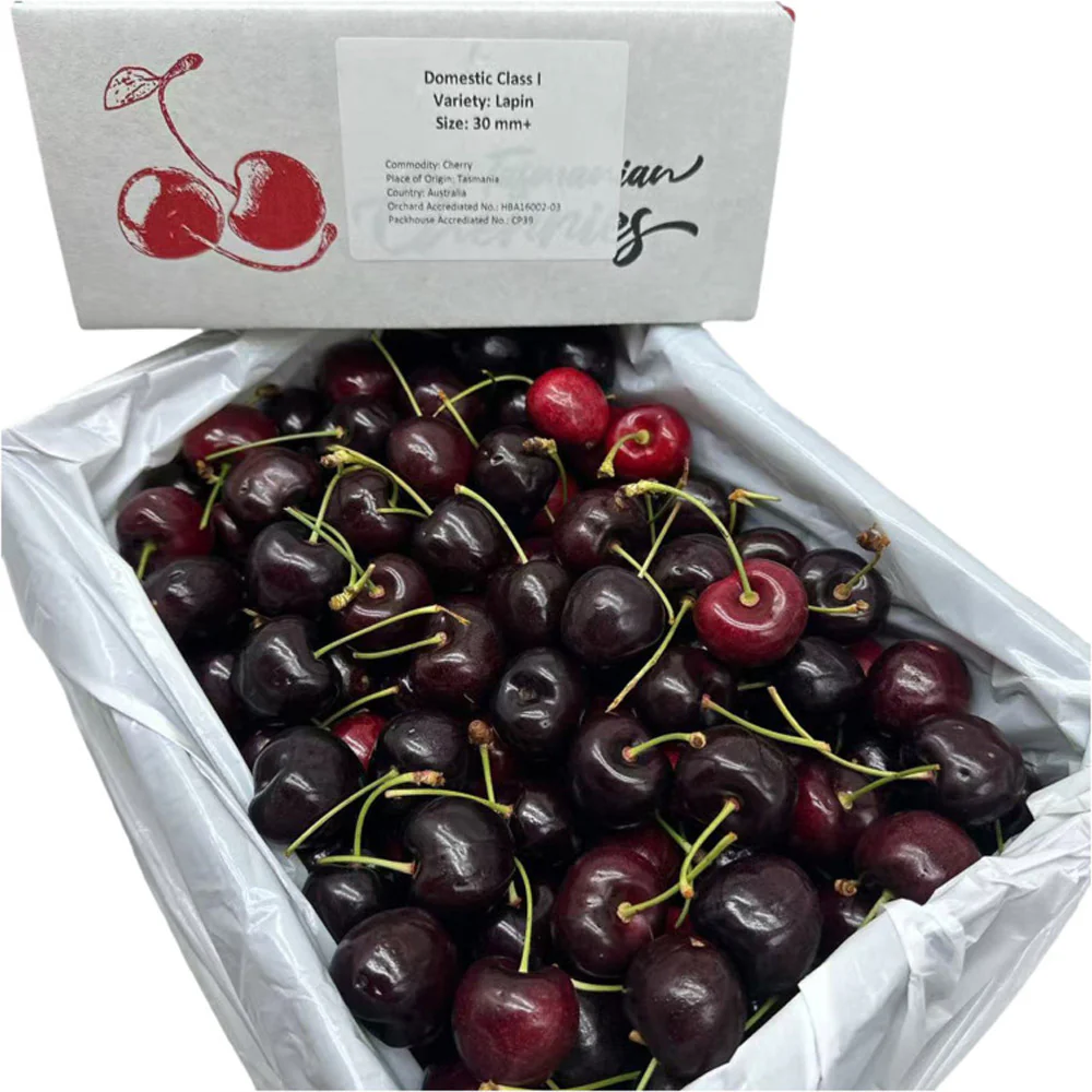 Tasmanian Lapin Cherries Gift Box 30–32mm - 2kg - Image 5