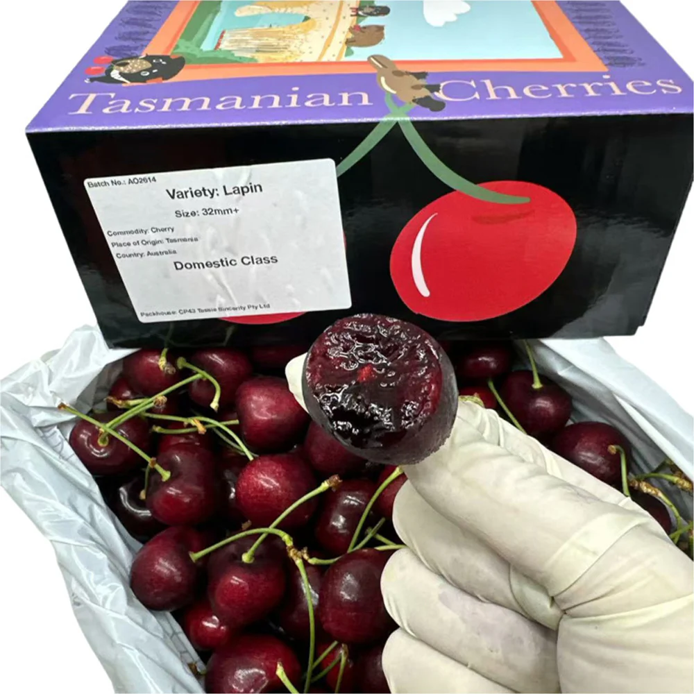 Tasmanian Lapin Cherries Gift Box 32–34mm – 2kg - Image 4