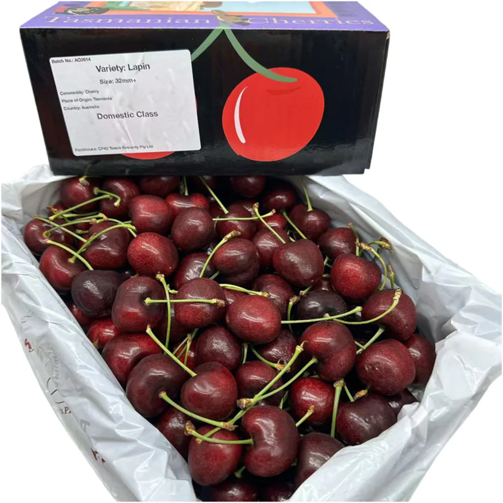 Tasmanian Lapin Cherries Gift Box 32–34mm – 2kg - Image 5
