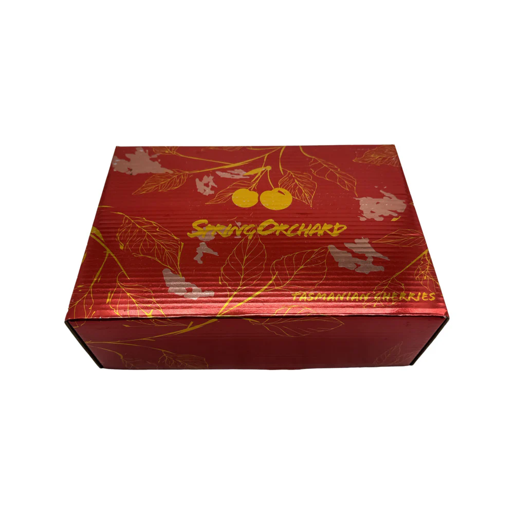 Tasmanian Lapin Cherries Gift Box - 36-38mm, 2kg - Image 5