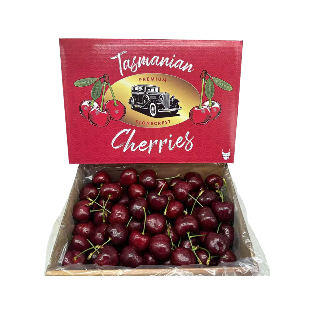 Tasmanian Tamara Cherries 36mm+ Gift Box 2kg - Image 5