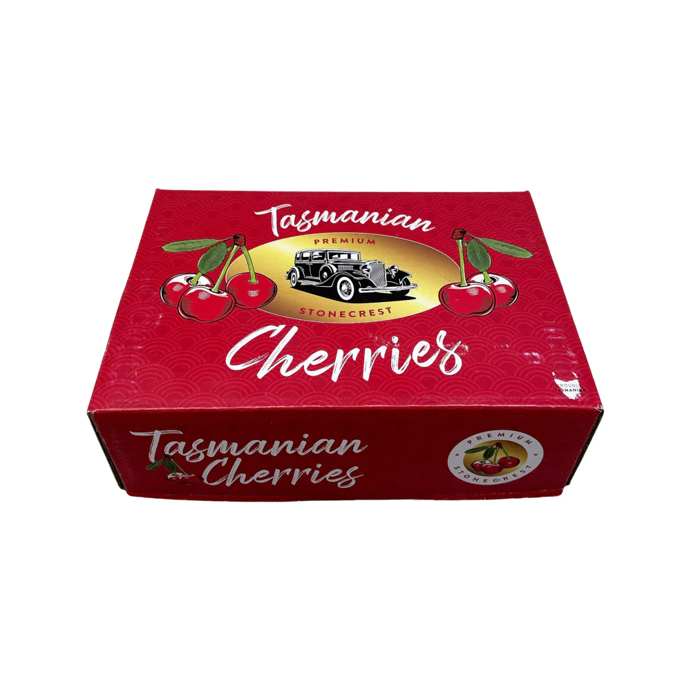 Tasmanian Tamara Cherries Gift Box 2kg (Size 34mm+) - Image 6