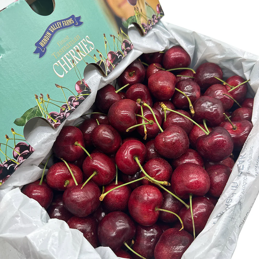 Tasmanian WVF Tamara Cherries 34-36mm Gift Box 2kg - Image 4