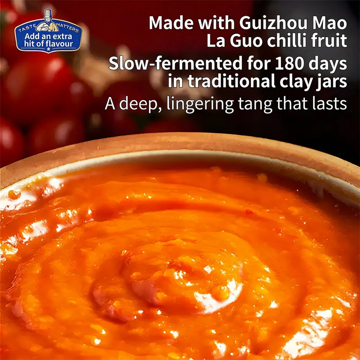 Taste Matters Guizhou Sour and Spicy Red Soup Base - 140g - Image 2