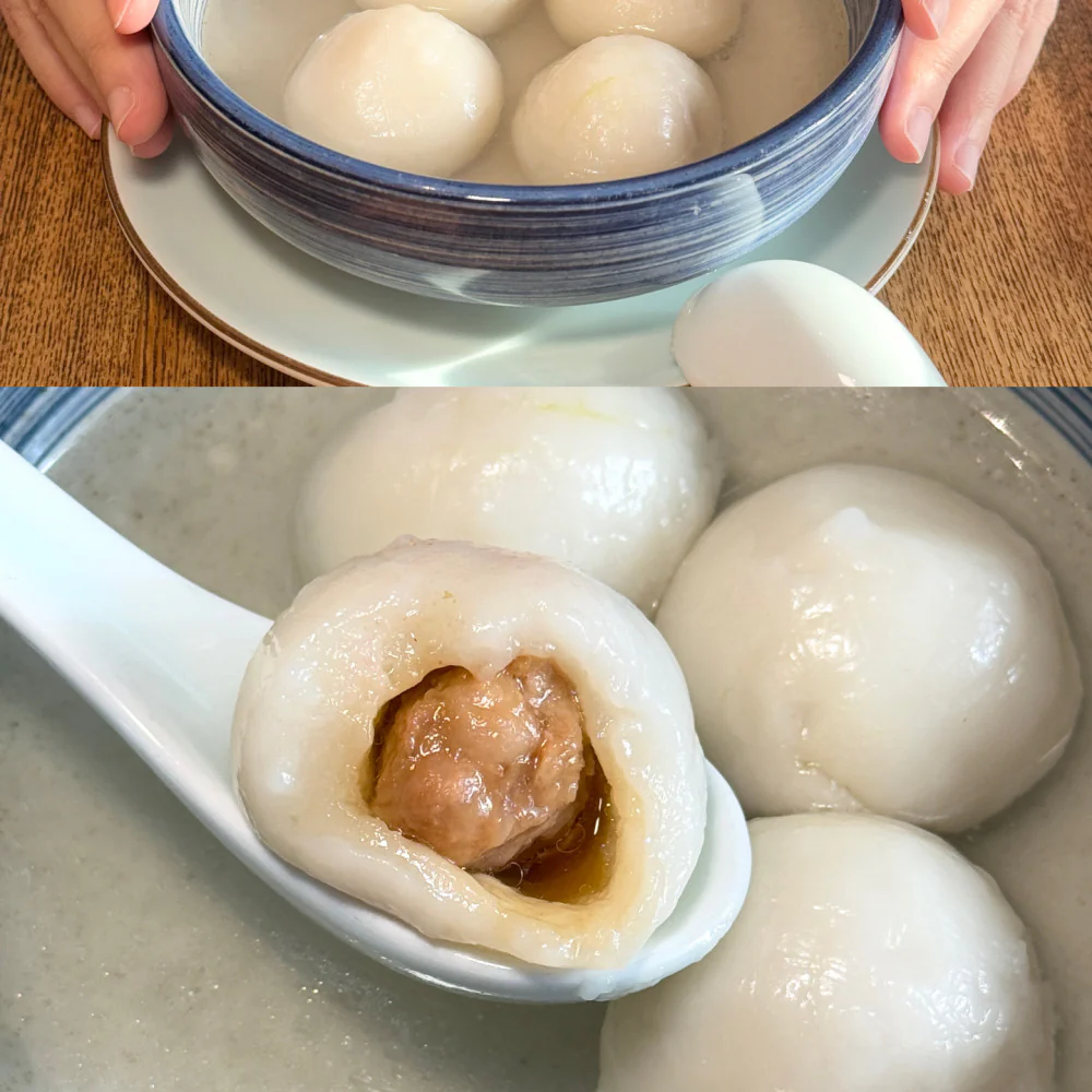 Taste of Shanghai Handmade Pork Tangyuan – 8 Pieces, 250g - Image 4