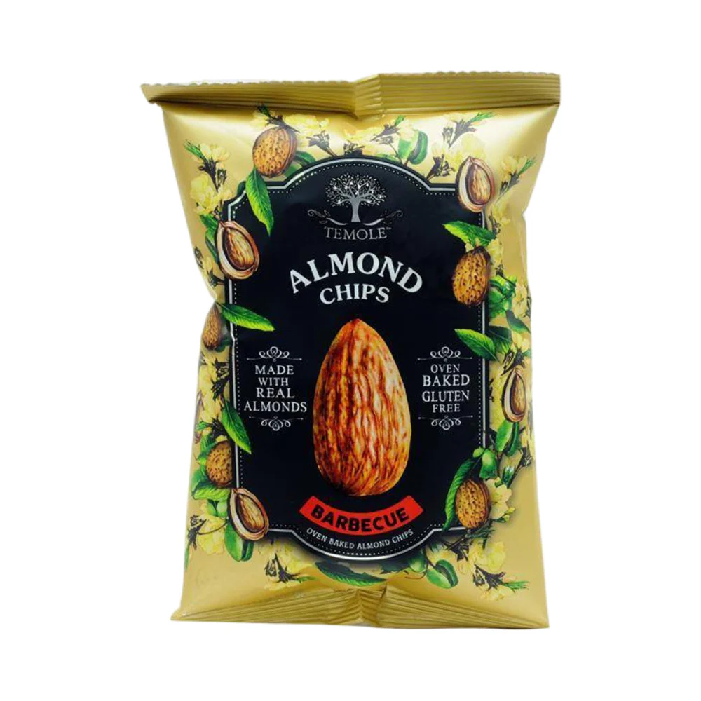 Temole Barbecue Almond Chips 40g