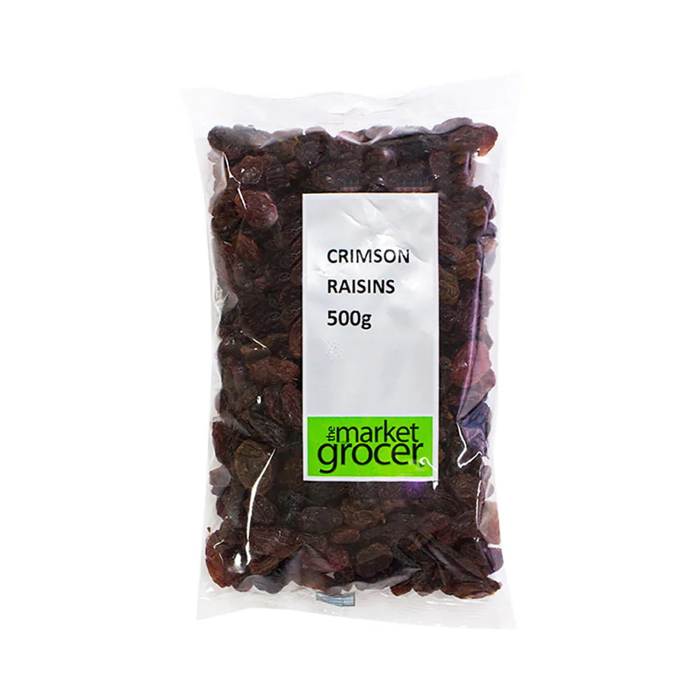 The Market Grocer Crimson Raisins 500g