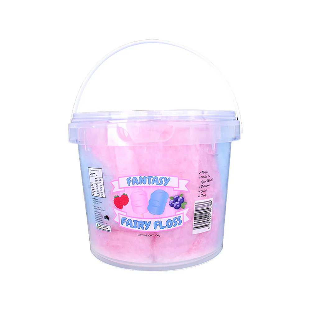 The Market Grocer Fantasy Fairy Floss Tub - 100g