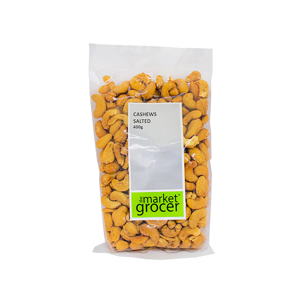 The Market Grocer Salted Cashews Family Pack 400g