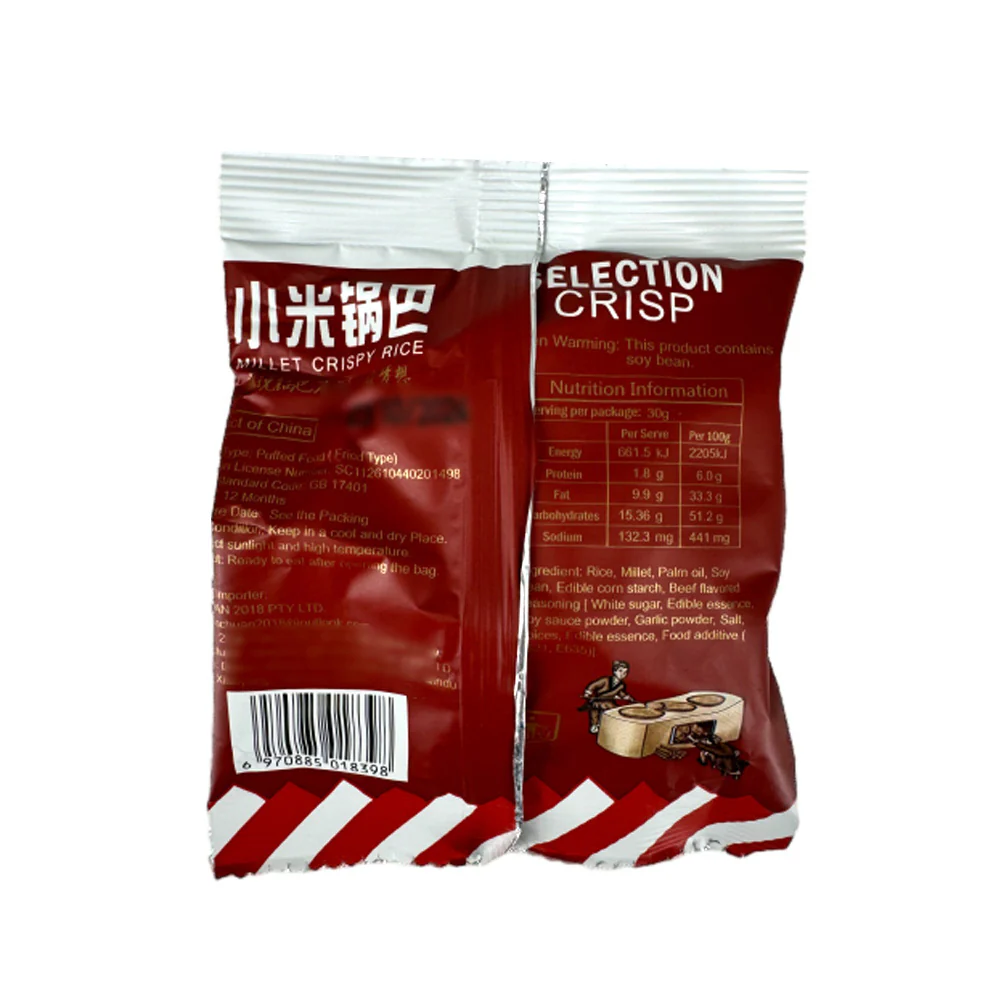 The One Millet Crispy Rice - Beef Flavor, 30g - Image 2