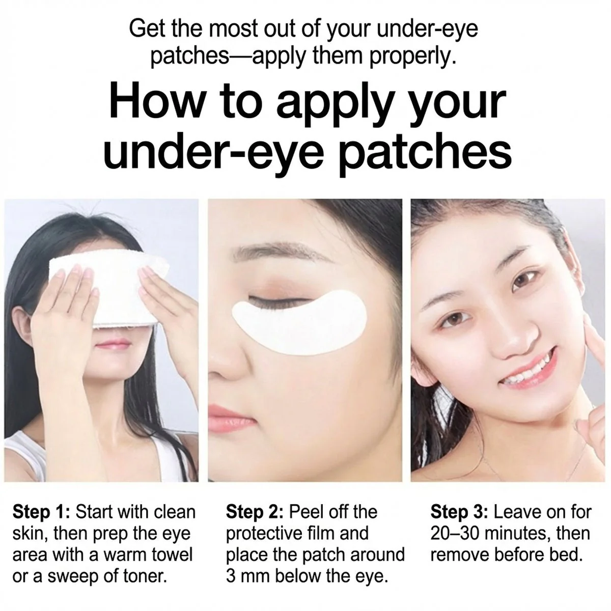 The Orchid Skin Smoky Under Clear Eye Patch - 10 Pieces - Image 3