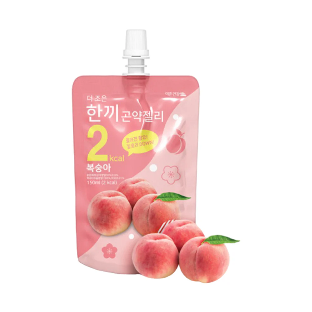The Zoen Peach Konjac Jelly 150g – Low-Calorie (2 kcal)