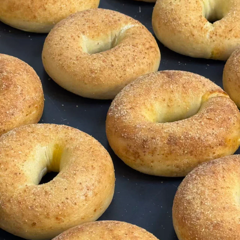 Three Cheese Bagel - 1 Piece - Image 2