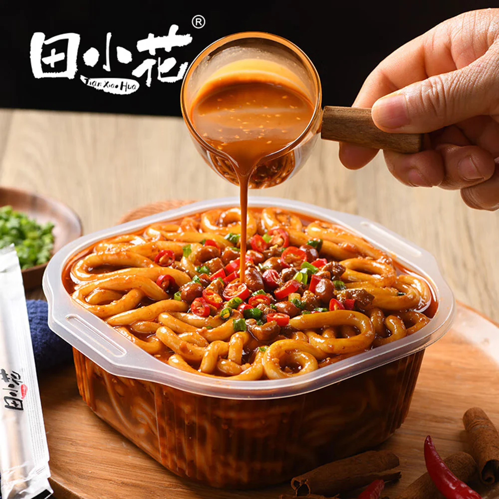 Tian Xia Hua Potato Noodles with Sesame Sauce Flavor - 228g - Image 4