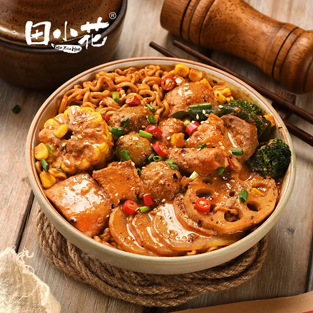 Tian Xiaohua Northeastern Spicy Mix - Sesame Spicy Flavor - 355g - Image 2