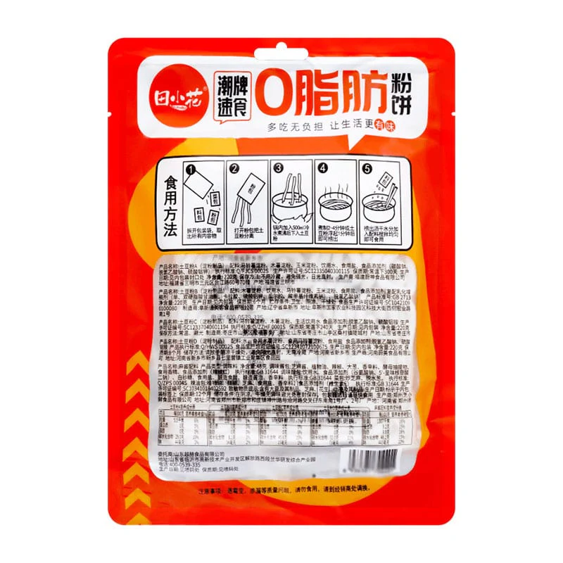 Tian Xiaohua Zero-Fat Potato Noodles with Sesame Sauce Flavor - 268g - Image 2