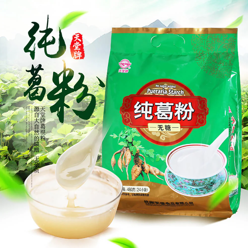 Tiantang West Lake Pure Pueraria Starch - No Sugar Added, 480g - Image 3