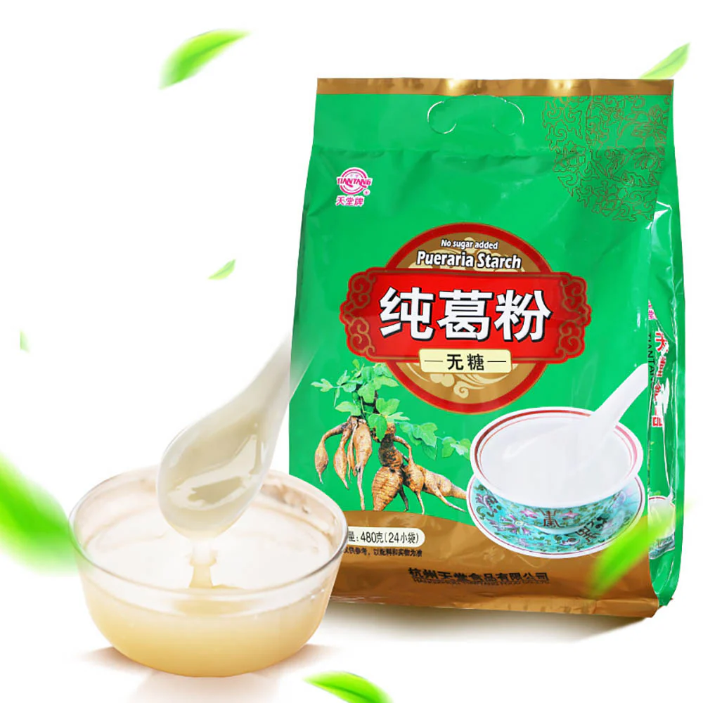 Tiantang West Lake Pure Pueraria Starch - No Sugar Added, 480g - Image 4