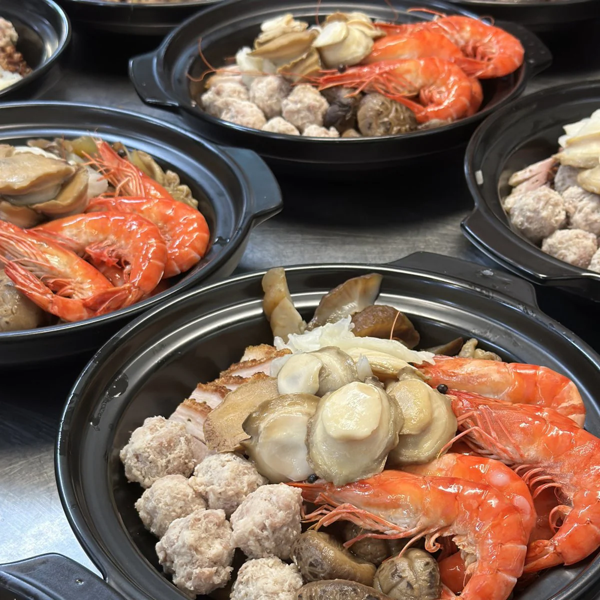 Tiantong Frozen Poon Choi Treasure Pot 2500g – Serves 4–6 People - Cantonese Festive Layered Casserole - Image 3