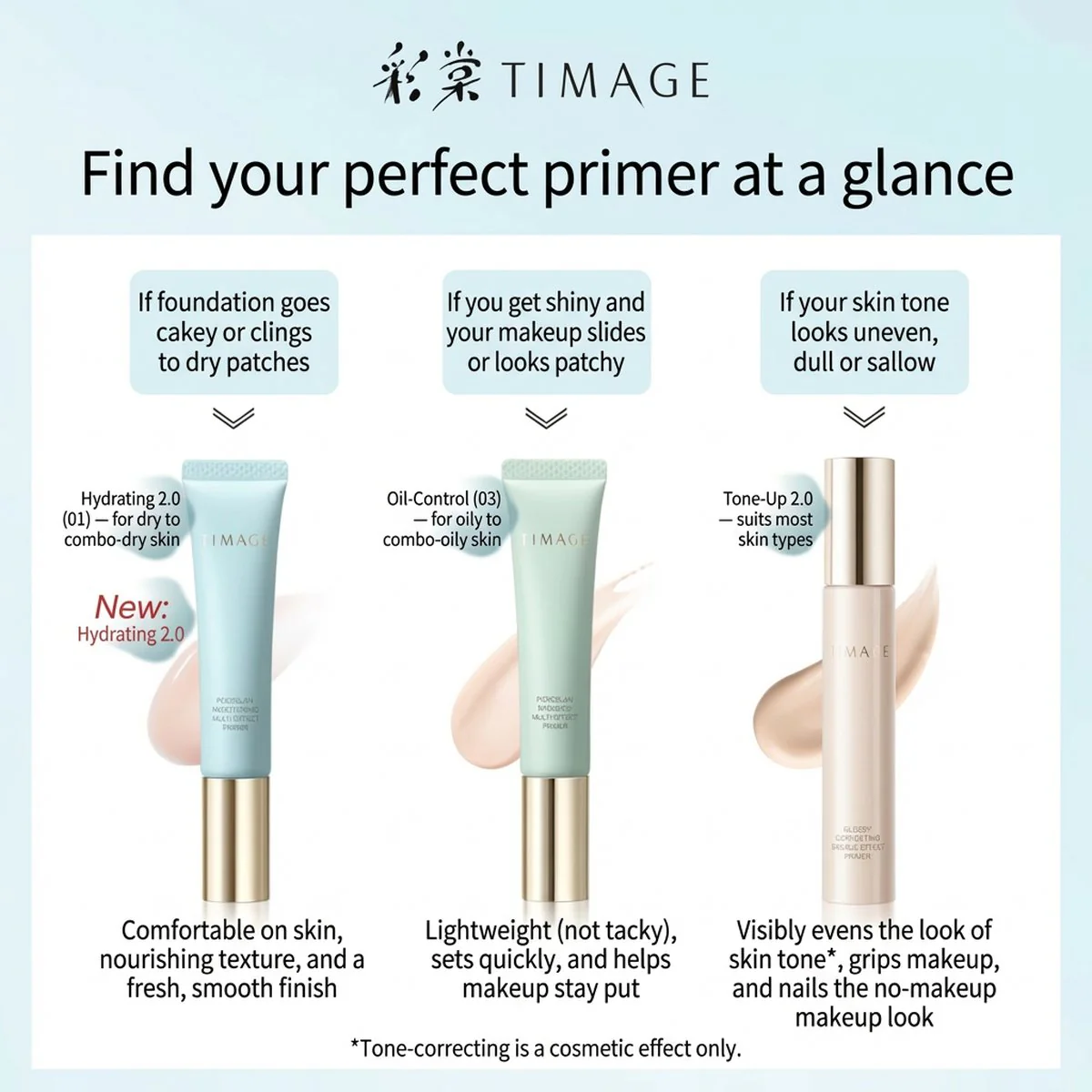 Timage Porcelain Moisturizing Multi-Effect Primer 2.0 - 40g - Image 4