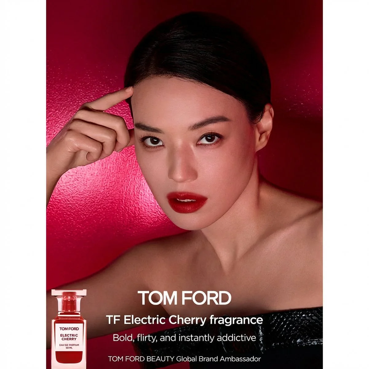 Tom Ford Electric Cherry Eau de Parfum 50ml - Cherry Fruity Floral Fragrance - Image 2