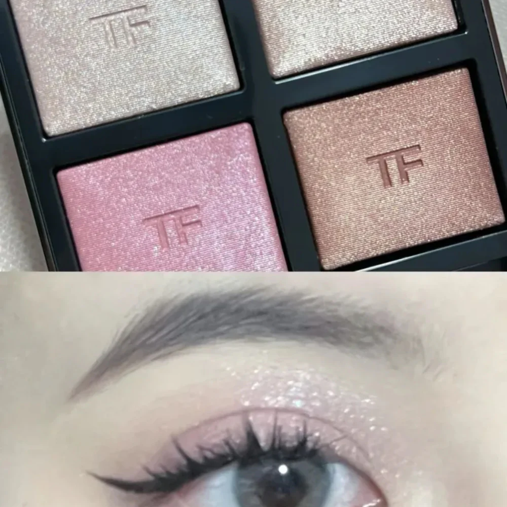 Tom Ford Eye Color Quad #42 Hazy Sensuality - Neutral Rose Nude Shades - Image 3