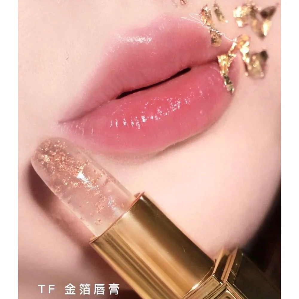 Tom Ford Soleil Lip Blush 3g - Gold-Flecked Tinted Lip Balm - Image 2