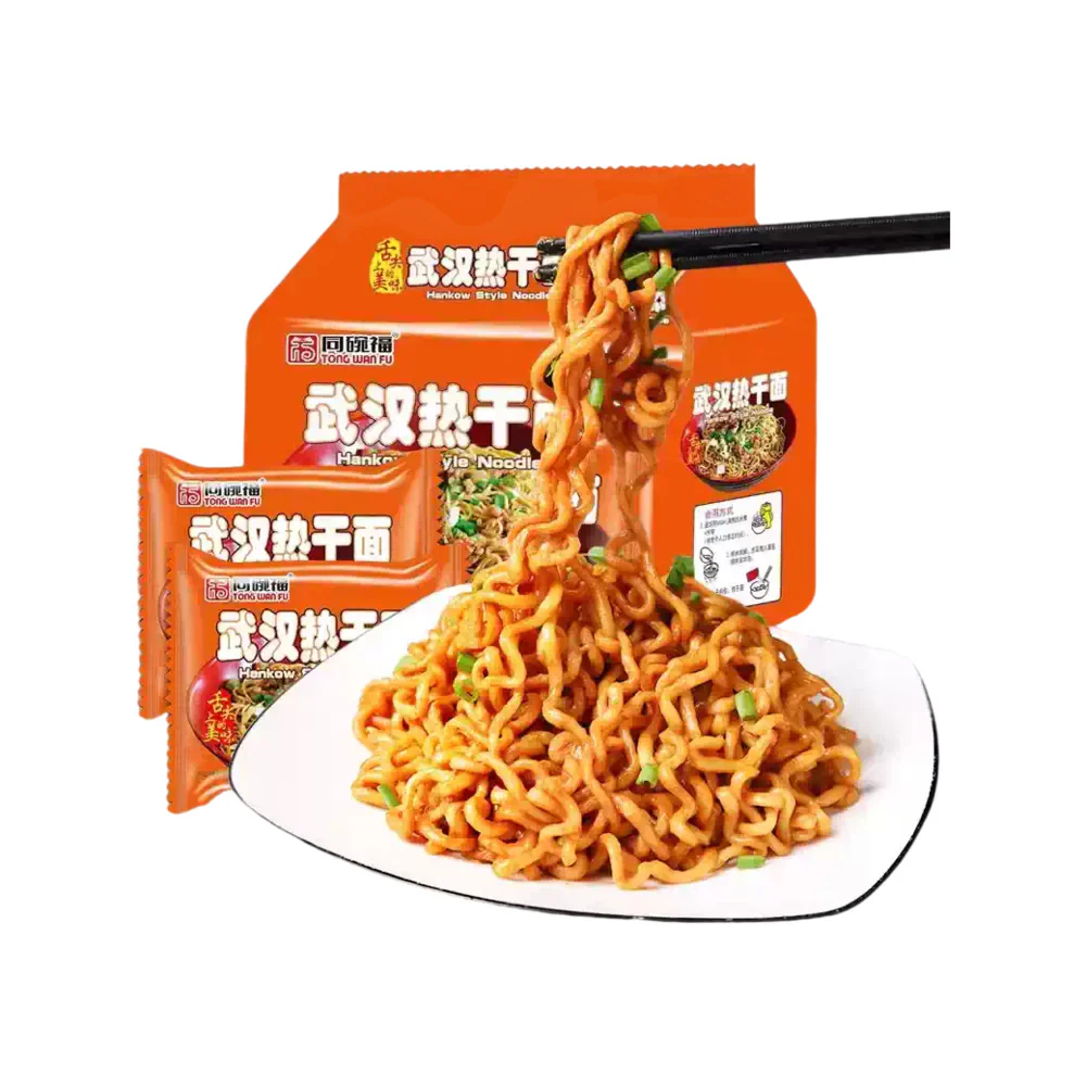 Tong Wan Fu Wuhan Hot Dry Noodles 5-Pack 116g Each