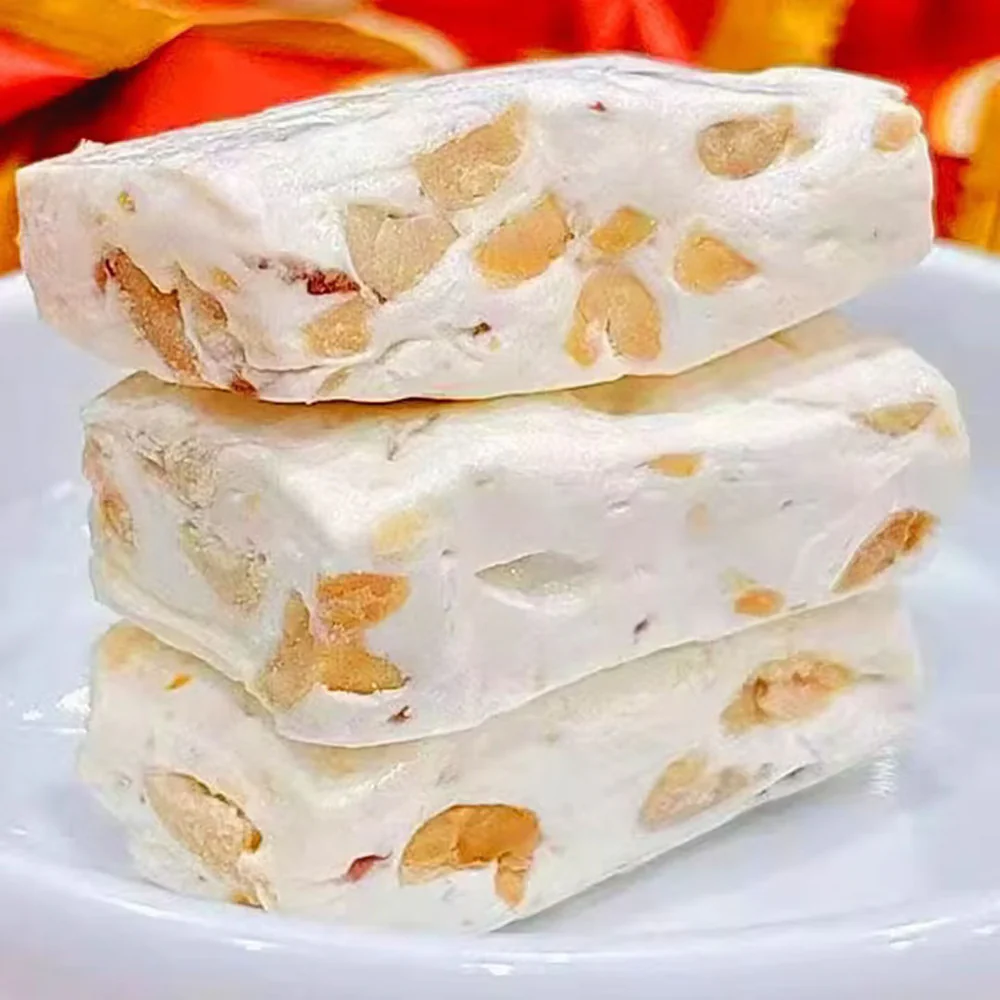 Top Savor Cranberry Peanut Nougat Candy 300g - Image 2