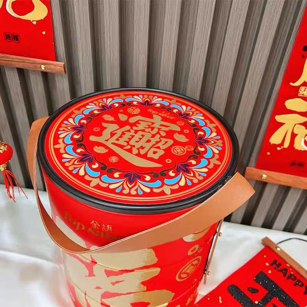 Top Savor Fu Prosperity Snack Gift Tin 818g - Image 3