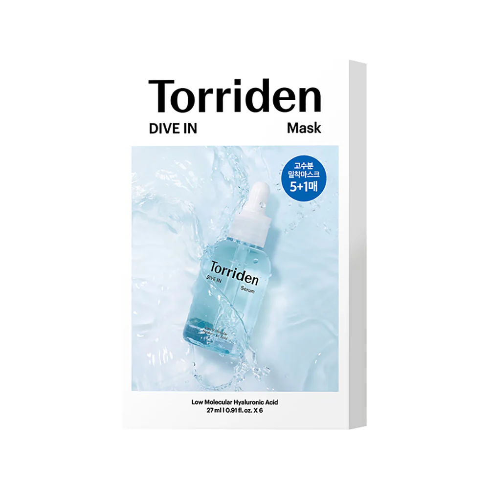Torriden Hyaluronic Acid Face Mask - 10 Sheets
