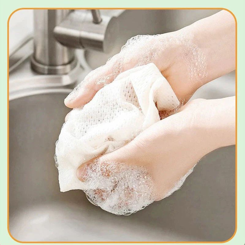Town Story Degreasing Rags with Lemon Scent - 150x200mm, 30 Pieces - Image 2