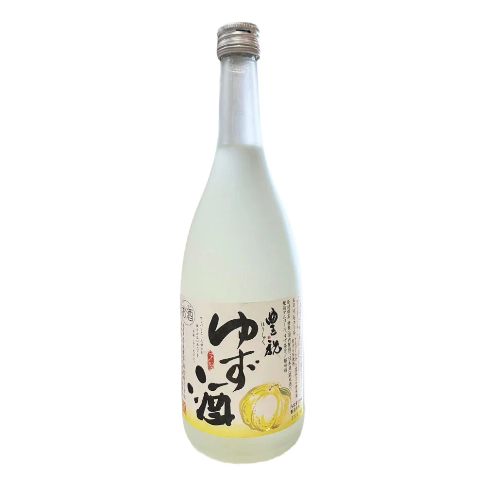 Toyosawa Shuzo Yuzu Sake (Japanese Citrus Liqueur, 5-6% ABV) – 720ml