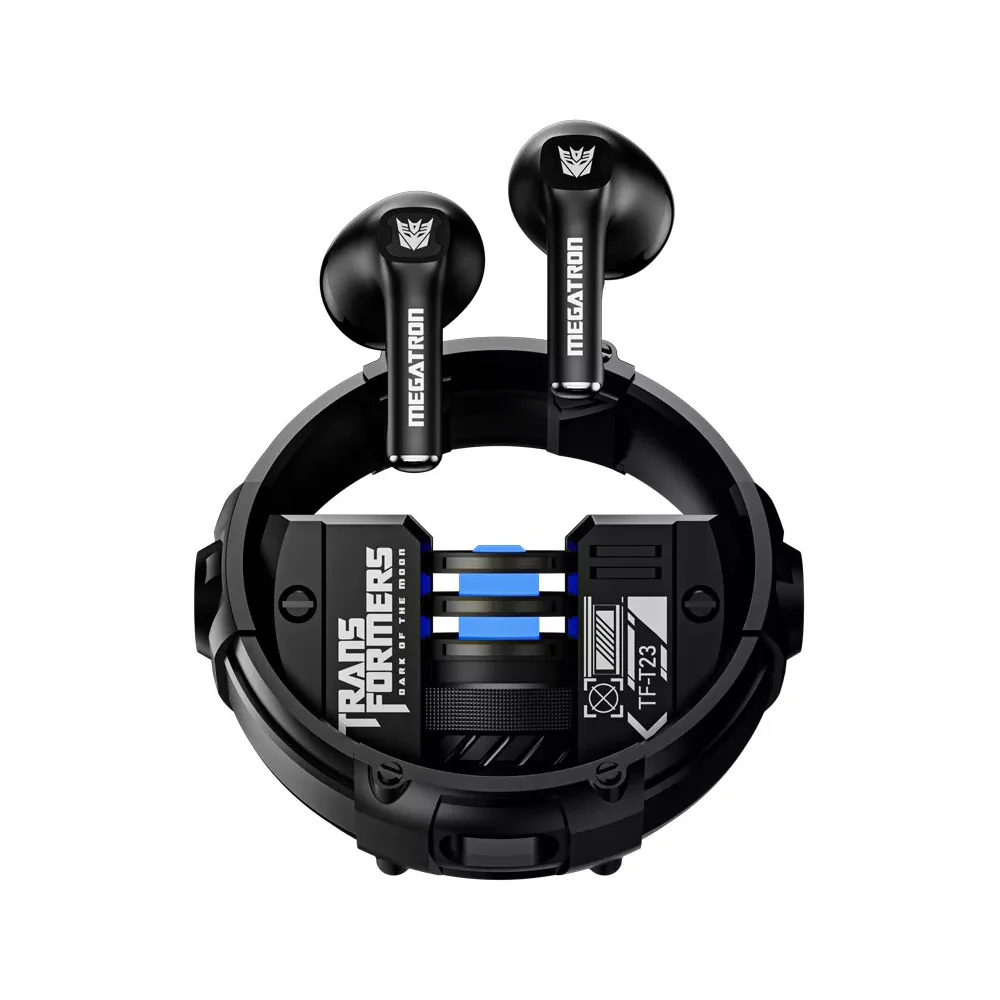 Transformers True Wireless Bluetooth Earbuds T23 - Gray - Image 5