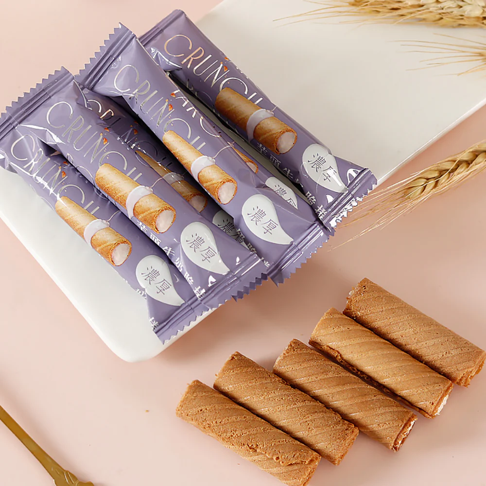 Triko Taro Milk Crunch Rolls - 140g - Image 2